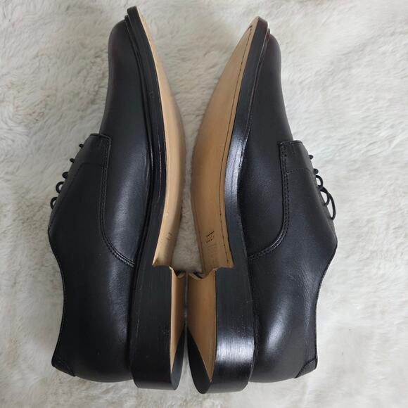 J. Crew Men\'s Black Leather Lace Up Derby Dress Shoes Size 11.5 NWT $248 CL556 main image 7
